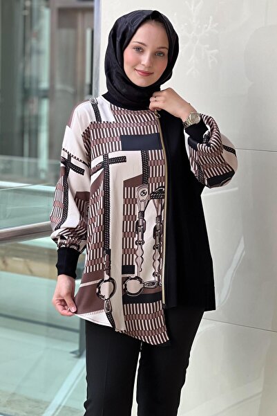 Ghisa Ασύμμετρο τούνικ με φερμουάρ από σατέν πλεκτό