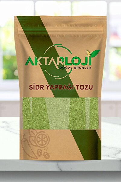 aktarloji 250 Gr Sidr Yaprağı Tozu / Arabistan Kirazı Yaprağı / Es-Sidre / Öğ...