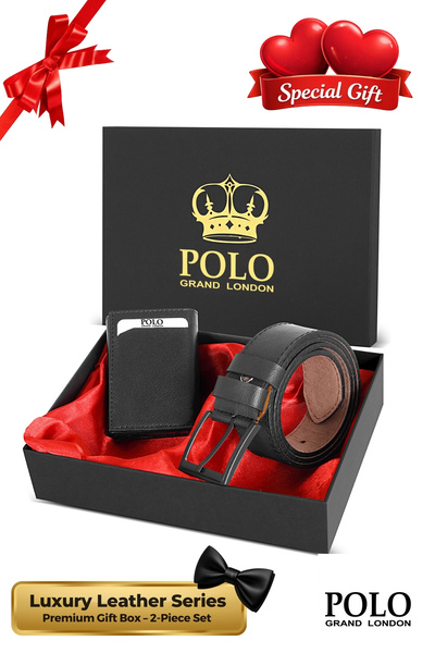 POLOGRAND London Set de 2 cutii cadou speciale originale pentru bărbați, seri...