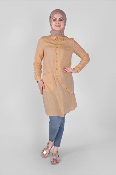 Alvina Cotton Button Detailed Tunic 41577