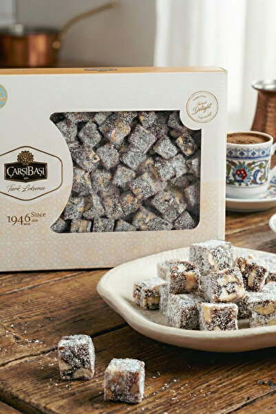 çarşıbaşı لوكوم دبل كافروك بالفول السوداني وجوز الهند 900 جرام