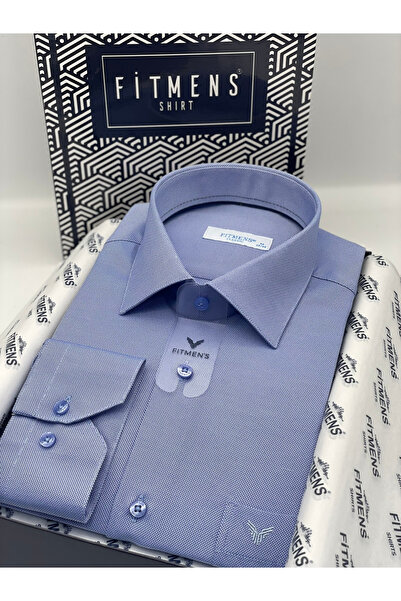 Fitmens Classic Long Sleeve Oxford Gift Boxed Easy-Iron Men's Shirt Fs-001254...