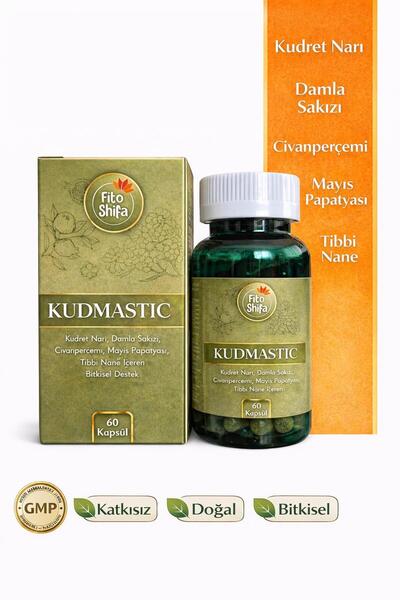 Fito Shifa KUDMASTİC - Kudret Narı, Damla Sakızı 60 Kapsül