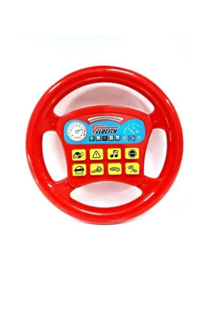 TAN EXPRESS Türkçe Sesli Müzikli Eğitici Çocuk Oyuncak Direksiyon 19x19 Cm 1 ...