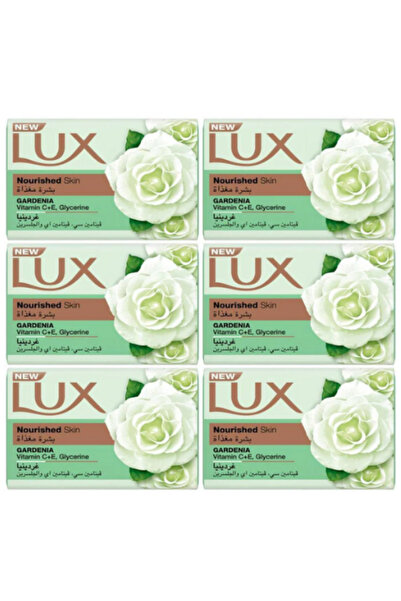 LUX صابون الغاردينيا 6 × 75 جم