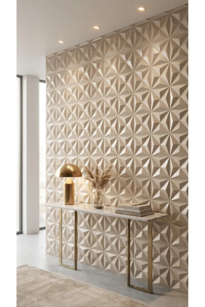 Duvarım 3 Boyutlu Boyanabilir PVC Duvar Paneli Nova (50-50 cm 4 adet-1 metrek...