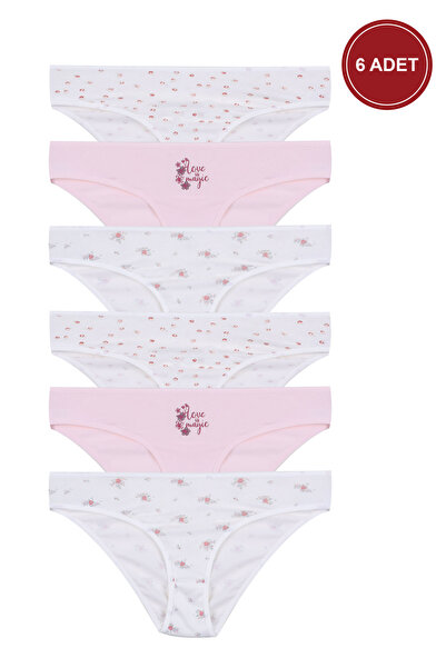 koza iç giyim Chiloți de bază din bumbac din 3 piese pentru femei