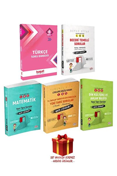 Editör Yayınevi 8. Sınıf LGS Soru Bankası Seti + Hediye