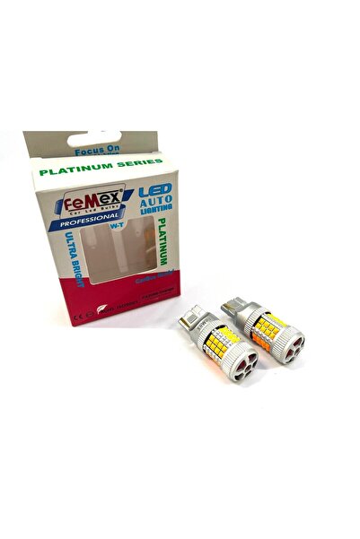 Sm Motors FEMEX T20 Oto Led Sinyal Ampulü Tak Kullan Decoderli Sinyal Fanlı L...