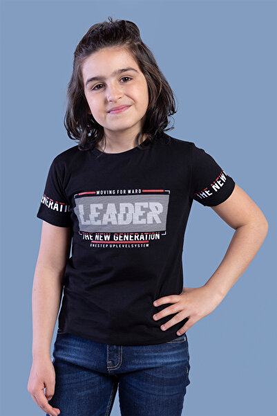 Toontoy Tricou cu mânecă scurtă cu imprimeu pentru băiat