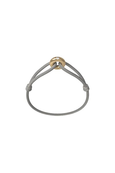Wecord London Golden Soho Diamond Cord Bracelet