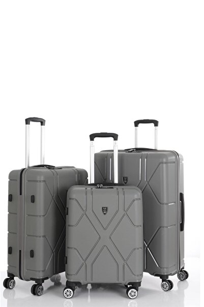 MÇS 375 POLİPROPİLEN KIRILMAZ 3 LÜ VALİZ SETİ