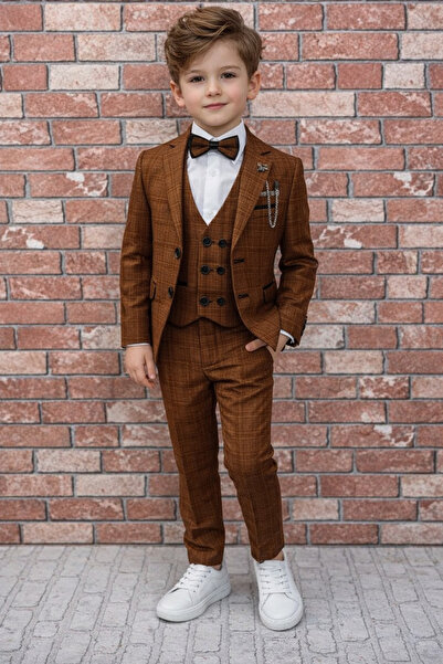 HAYTA Costum cu vestă și set cămașă 1 an-10 ani Lüpen