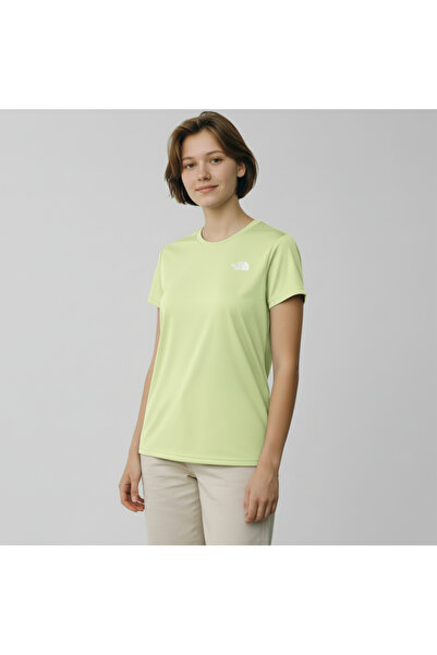 THE NORTH FACE Γυναικείο πράσινο μπλουζάκι με στρογγυλή λαιμόκοψη Reaxion Amp