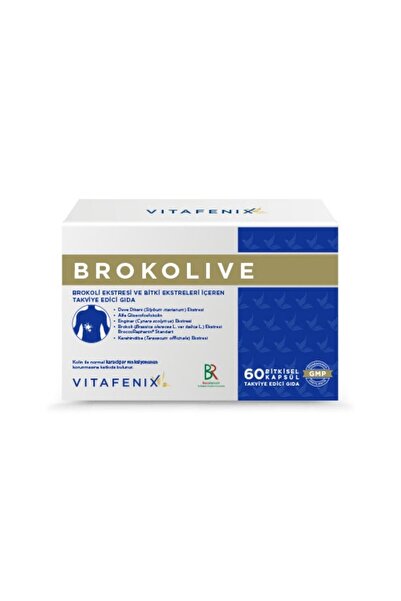 Vitafenix Brokolive Brokoli Ekstresi 60 Bitkisel Kapsül