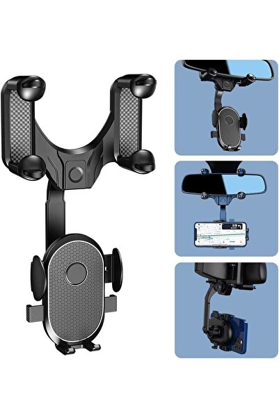 PSGT Araç Içi Telefon Tutucu 360 Derece Dönebilen Yatay Dikey Kullanım Dikiz ...