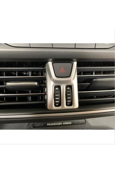 Dekis Garaj Ford Focus Uyumlu 2019+ İkaz Düğme Kaplama Silver (ABS)