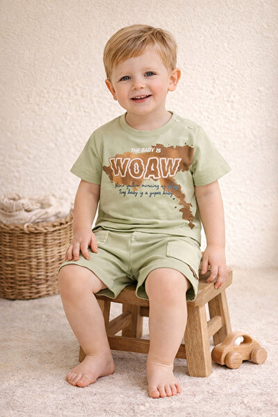 GMG Baby Woaw Shorts T-Shirt 2 Piece Set