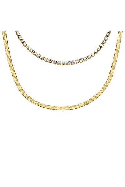 Fossil JF04939-710 Kadın Kolye