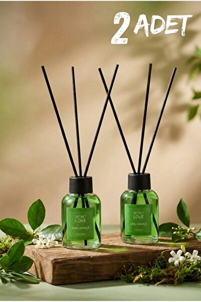 SECRET OF LOVE 2'li Oda Kokusu Çubuklu Saklı Bahçe 50 ML