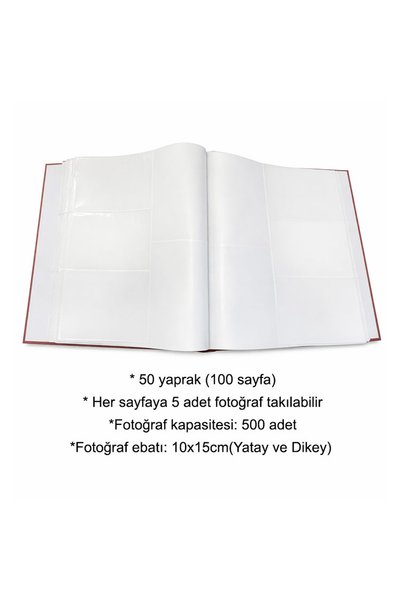 Nobbystar 500'lük 10x15cm Kutulu Fotoğraf Albümü