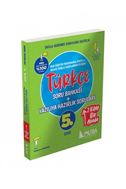 Muba Yayınları 0517 - 5. Sınıf Türkçe Soru Bankası + Yazılıya Hazırlık Sorula...