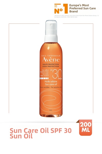 Avene Слънцезащитно масло SPF 30+ 200 мл