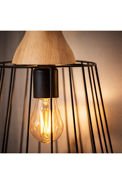 Atmosphera Créateur D'intérieur Suspensie metalică neagră 23×32,5 cm – Iluminat interior modern, design elegant