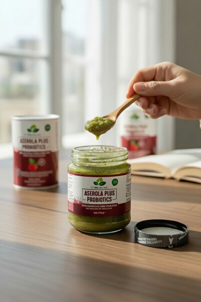 DRNATURAL 3 Adet Aserola Prebiyotik-Probiyotik Barbados Kirazı Bağırsak Temizleme Kürü 240 gr Colon Macun