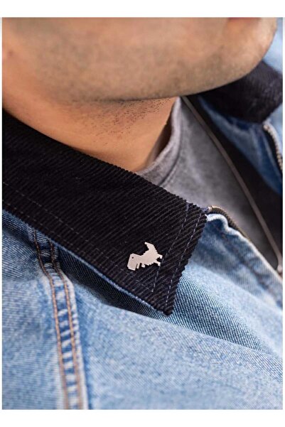 Dream Cut Collection Dream Cut Pixel Dino Steel Brooch Pin