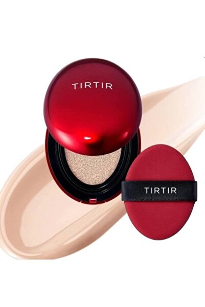 TIRTIR Mask Fit Red Cushion Foundation, 18g, 17C Porcelain - high coverage an...