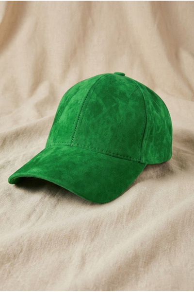 OnMyHead قبعة من جلد الغزال الحقيقي