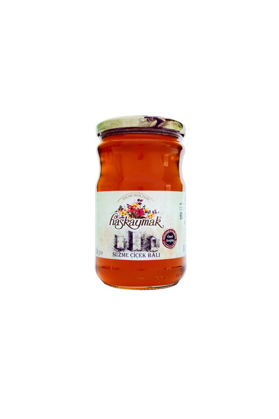 HASKAYMAK Süzme Çiçek Balı Kavanoz 850 G