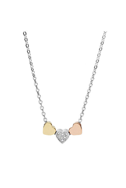 Fossil JF02856-998 Kalpli Kadın Kolye