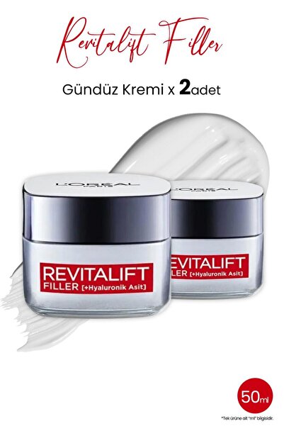 L'Oreal Paris Loreal Paris Revitalift Filler Hyaluronik Asit Gündüz Kremi 50m...