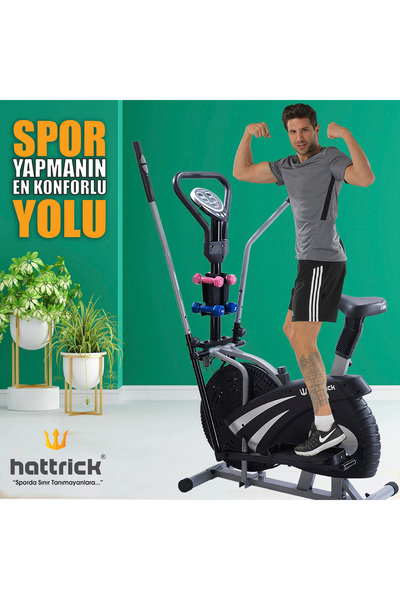 Hattrick SP6000 KOLTUKLU ELİPTİK KONDİSYON BİSİKLETİ