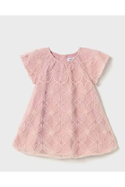 MAYORAL فستان طفلة 1982 مطرز بالتوال GKM0305