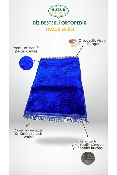 Huzur Burada Diz Destekli Ortopedik Seccade