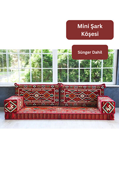 BAKIRÖZÜ HOME Şark Köşesi Takımı , Oturma Grubu Minderi Takımı (sünger Dahil)...