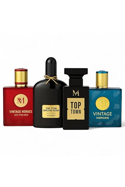 Montage Brands Set parfumuri bărbați 4 x 100 ml persistente – arome fresh și ...