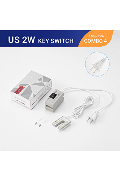 choice2 US 10LEDS Sewing Machine LED Light Industrial Lighting Lamp High Brig...