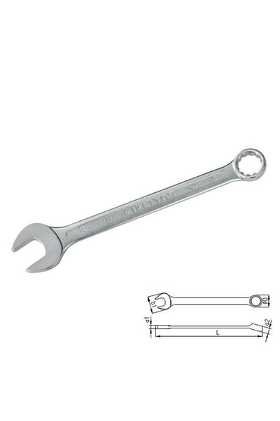 Generic Brand Import ®   İzeltaş 0320 Combination Wrench 7 mm Short Size