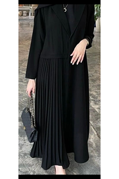 WAHAJ DRESSES pleated blazer