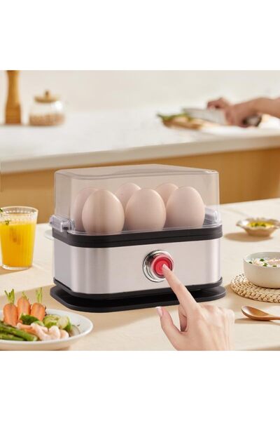 Generic JKJ&ZXZ Egg Cooker, 6 Egg Capacity, Rapid Cook Time, Automatic Shut O...