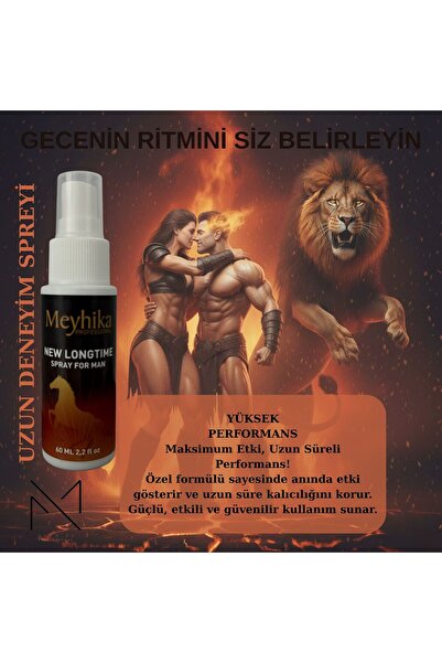 meyhika Erkek Long Time Uzun Deneyim Sprey 60 ml