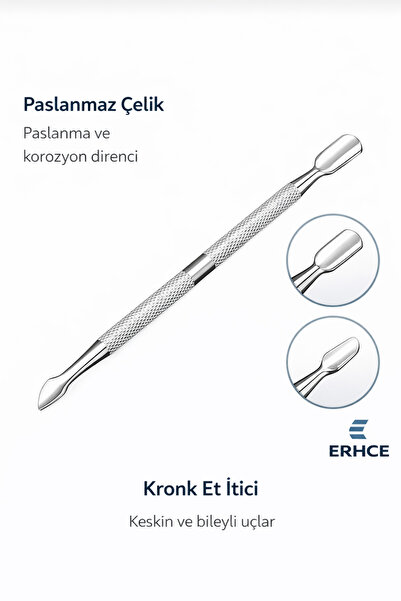 ERHCE Et itici Paslanmaz Çelik Kronk Çift Başlı