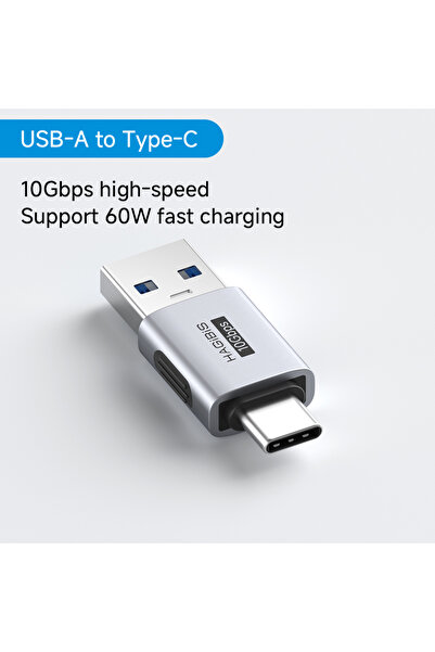 Choice محول هاجيبس USB-A ذكر إلى USB-C أنثى، من النوع C أو A إلى النوع A أو C...