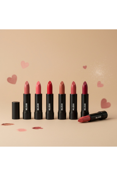 YerliÇöpPoşeti 9-Piece Love Matte Lipstick Set
