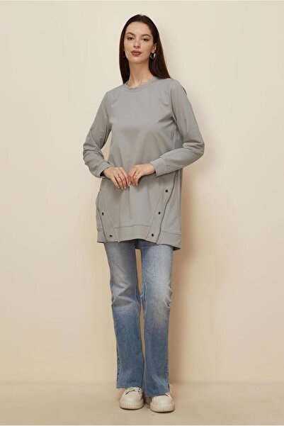 Alvina Eyelet Detailled Tracksuit Tunic 45981