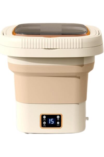 Generic Tazweeq Portable Washing Machine,9L Foldable Mini Washing Machine,Int...